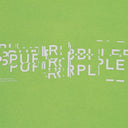 Fluorescent Green Textured Glitch T-shirt