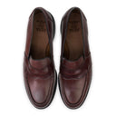 BROWN RANDOLPH PENNY LOAFERS