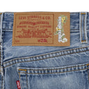 Indigo Vintage 501 Straight Jeans