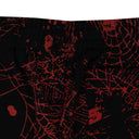 Black AOP Web V2 Sweatshorts