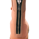 Pink Marathon Zipped Boots