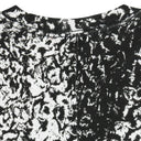 BLACK PRINTED LAPPED BABY T-SHIRT