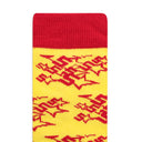 Yellow/Red Candy Socks