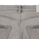 Grey Skinny Coated P001 Jeans