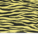 Yellow Zebra Print T-Shirt