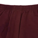 Maroon Mono Wreath Sweatshorts 'Beet Root'