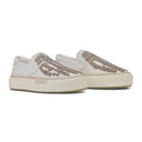 White Skel Top Slip On Sneakers