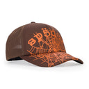 Brown Web Trucker Hat