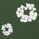 Green Cotton Wreath LS T-shirt