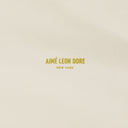 Cream SS Micro Din Logo Tee