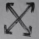 Heather Grey Chalk Arrow T-Shirt