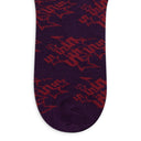 Maroon Candy Socks