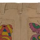 Multicolor Butterfly Jeans