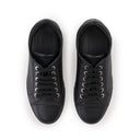 Black Logo Low-Top Sneakers