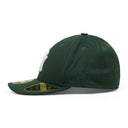 Green Ald / New Era Yankees Mesh Fitted Cap
