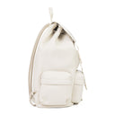 Alabaster Nappa Logo Embroidery Rucksack