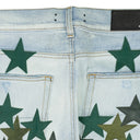 Blue / Green Chemist Skinny Jeans