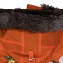 Orange WHT Lion Parka Jacket