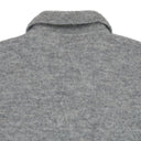 Grey Relaxed-Fit Polo Sweater