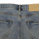 Blue Polished Pumice Jeans