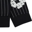 Black Black Yankees Cotton Wreath Zip Hoodie