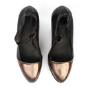 BROWN ANKLE STRAP HEELS