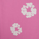 Pink Cotton Wreath Sweatpants