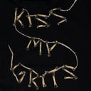 Black KMG Bones Hoodie