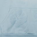 Light Blue Mono Wreath Hoodie