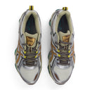 White / Khaki Gel-Quantum Kinetic Sneakers