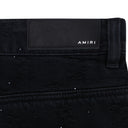 Vintage Black Crystal Burst MA Paisley Straight Jean