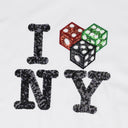 White I Dice NY T-Shirt