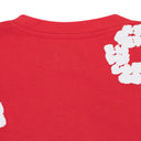 Red Cotton Wreath Long Sleeve T-shirt