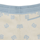 Blue Cashmere Knit Shorts