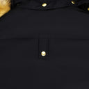 Black / Gold Sainte Flavie Bomber Jacket