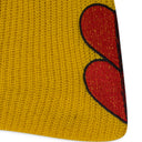 Yellow Heart Beanie