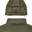 Green Nylon Puffer Vest