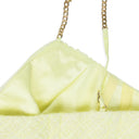 GREEN/NEON WITH CHAIN STRAPS BRA