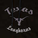 Brown Texas Longhorns Feather Trim Hoodie