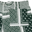 Grey Bandana Swim Trunks