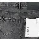 Grey Embossed P001 Denim