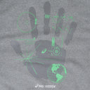 Heather Grey Dawn Hand Zip Hoodie