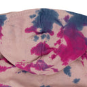 Pink Peach Tie Dye Zip-UP Hoodie
