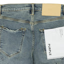 Blue Embossed P001 Denim