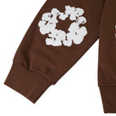 Brown Cotton Wreath Sweatshirt