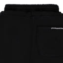 Black Folded Waist Jorts