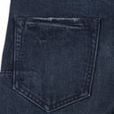 Dark Indigo Cargo Vintage Coated Flare Jeans