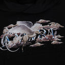 Black Pegasus Script Hoodie