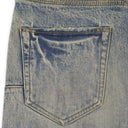 Light Indigo Sunshine Coated Skinny Jeans