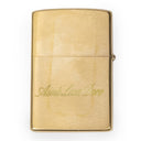 Gold Cameo Zippo Lighter